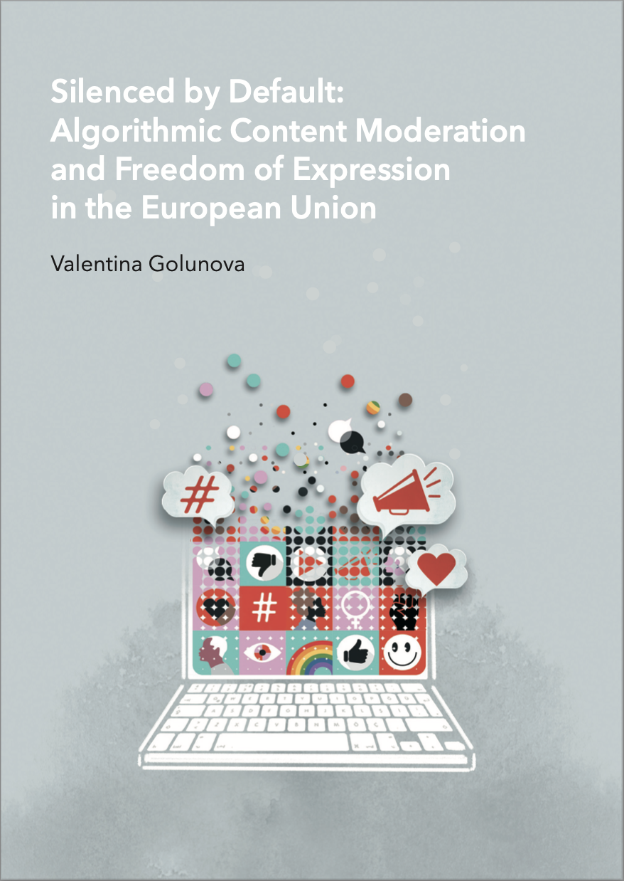 Cover PhD thesis Valentina Golunova