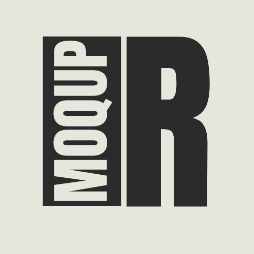 Logo met de tekst MOQUP-R