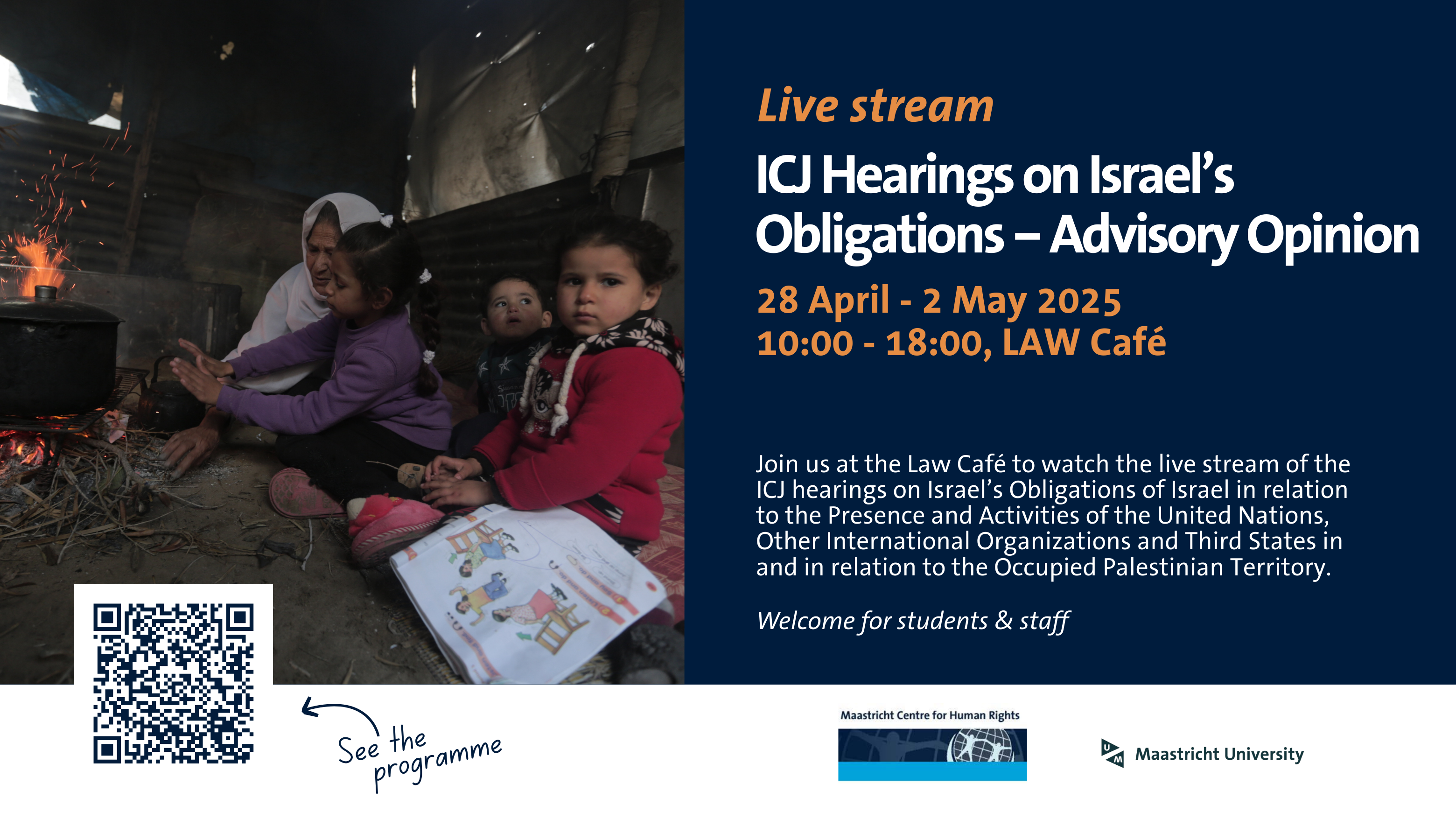announcement icj hearings at law