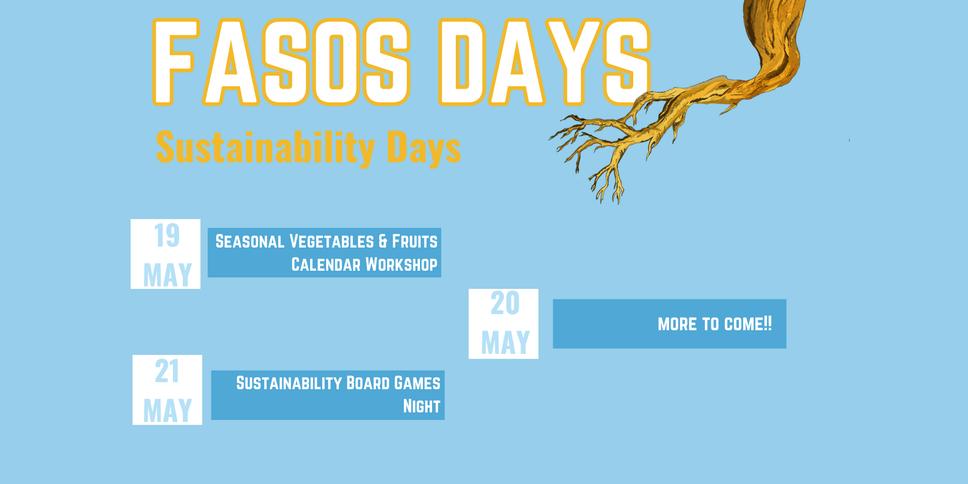 FASoS Days Sustainability Week