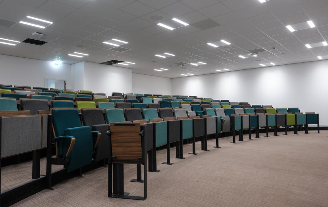 Lecture hall at the Paul-Henri Spaaklaan