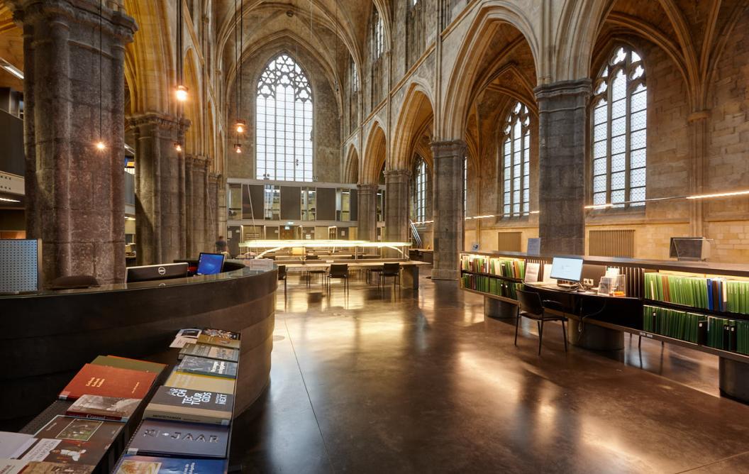 Foto studiezaal door fotograaf David Maesen 