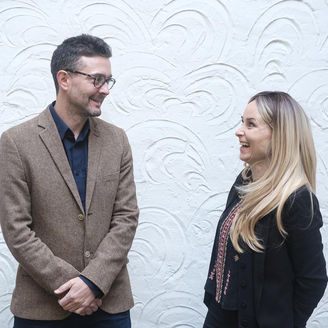 Giselle Bosse and Paul Stephenson