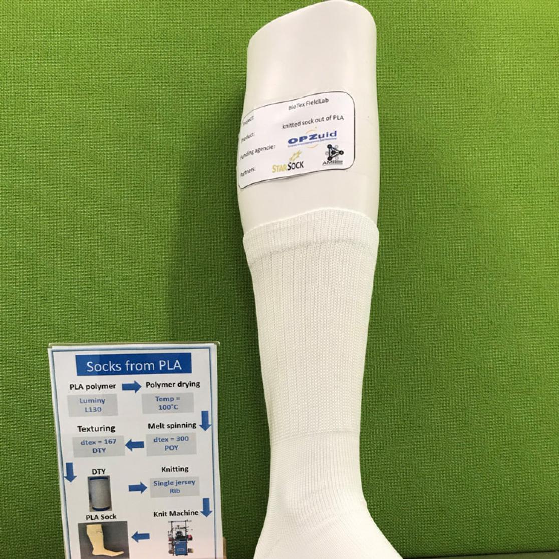 Biobased sock