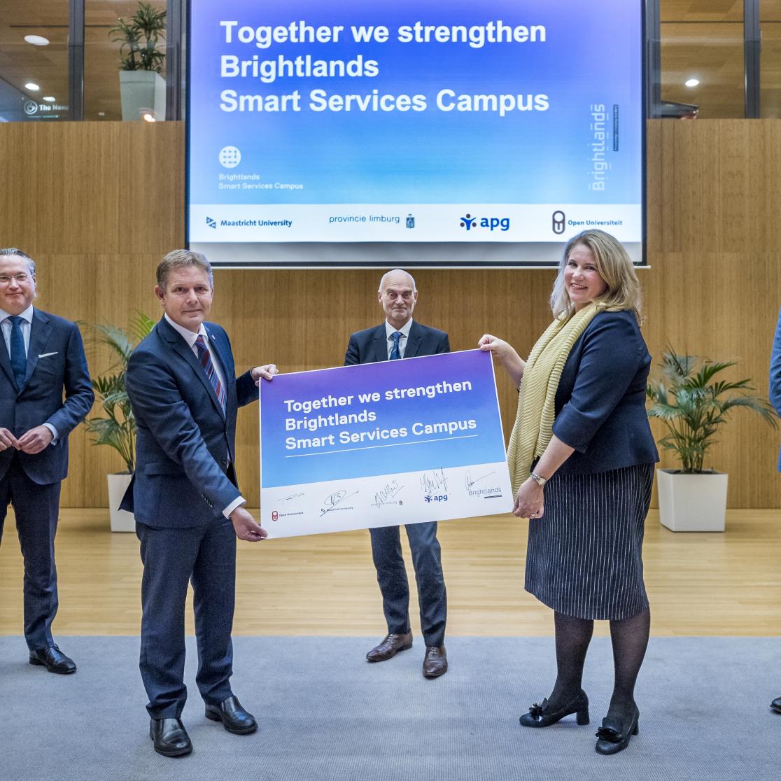 OU vierde aandeelhouder voor Brightlands Smart Services Campus