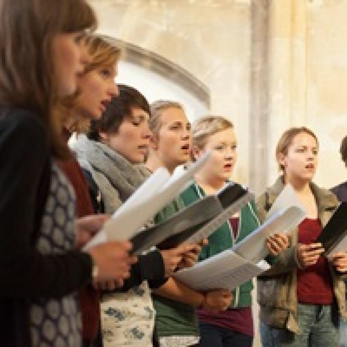 Universalis' Choir rehearsal