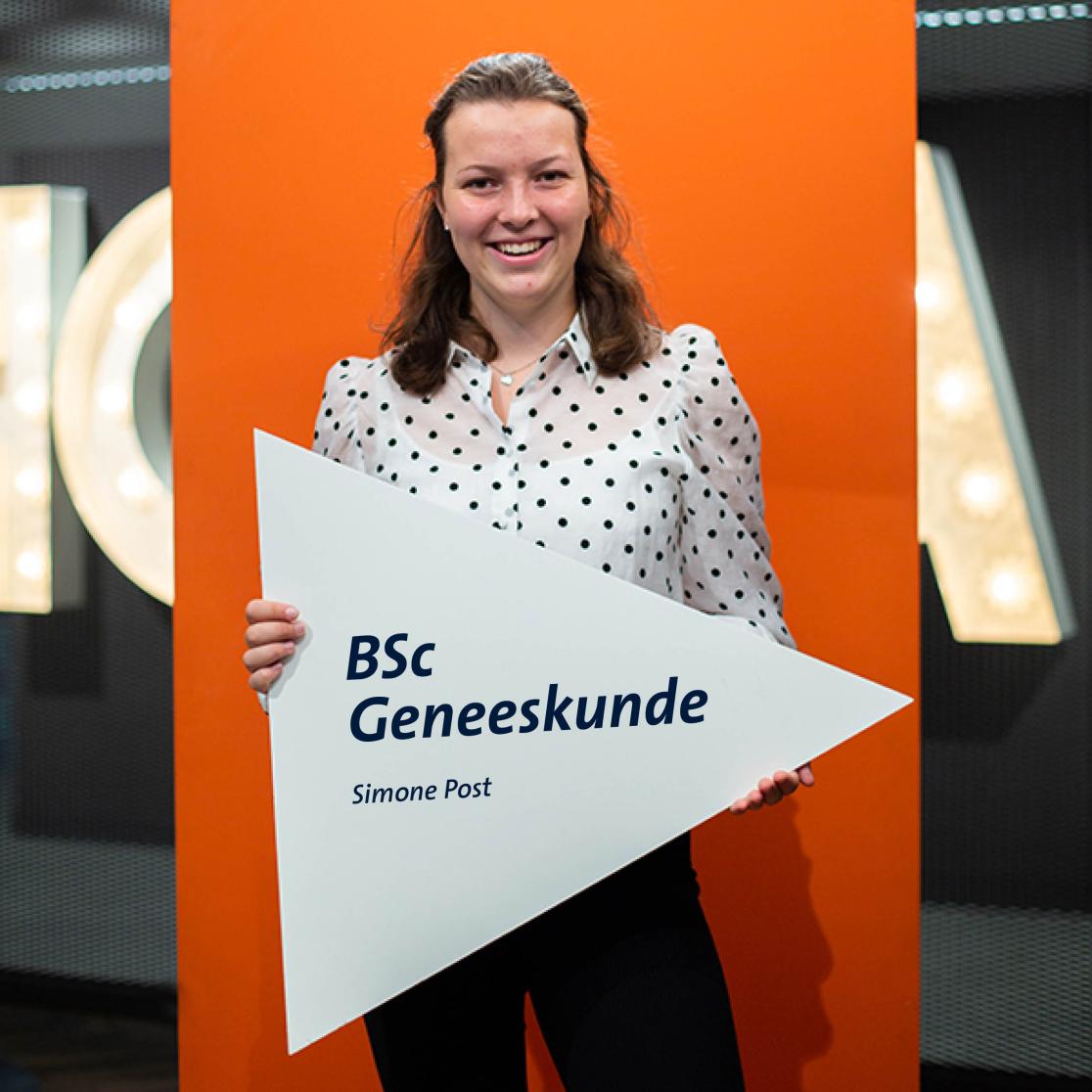 Simone, student ambassador for the bachelor's in Medicine at Maastricht University