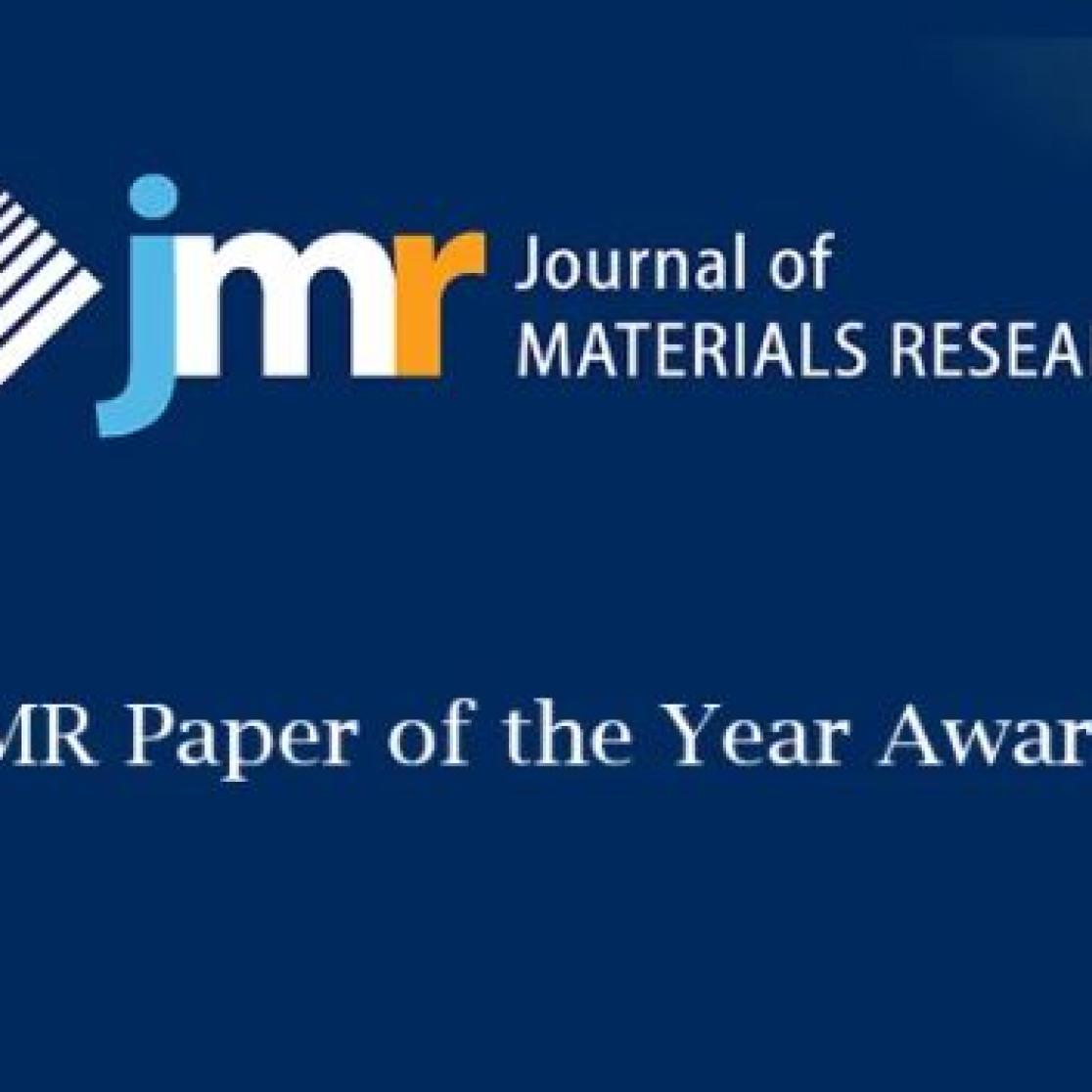 JRM paper of the year award