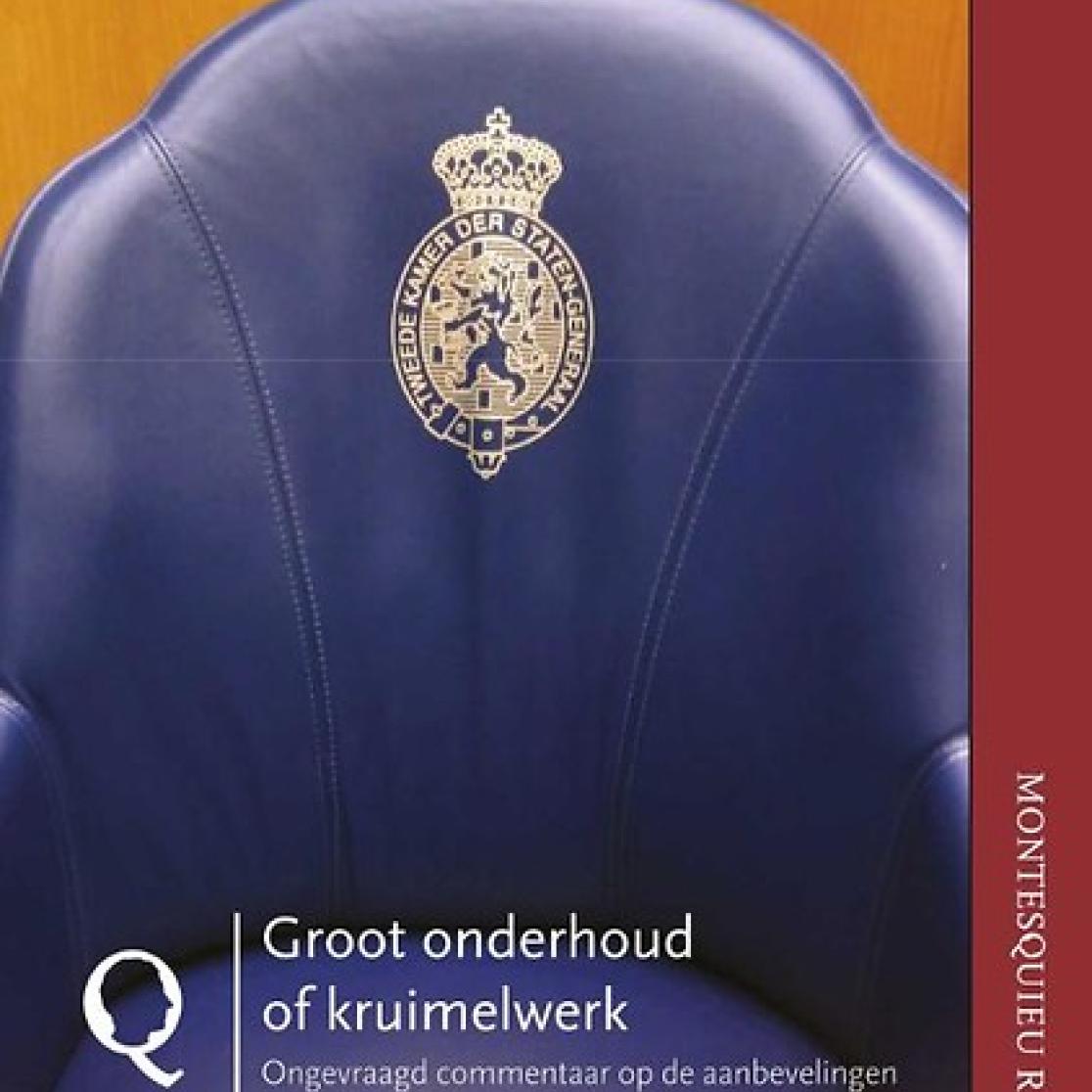 Groot onderhoud of kruimelwerk bundel Montesquieu