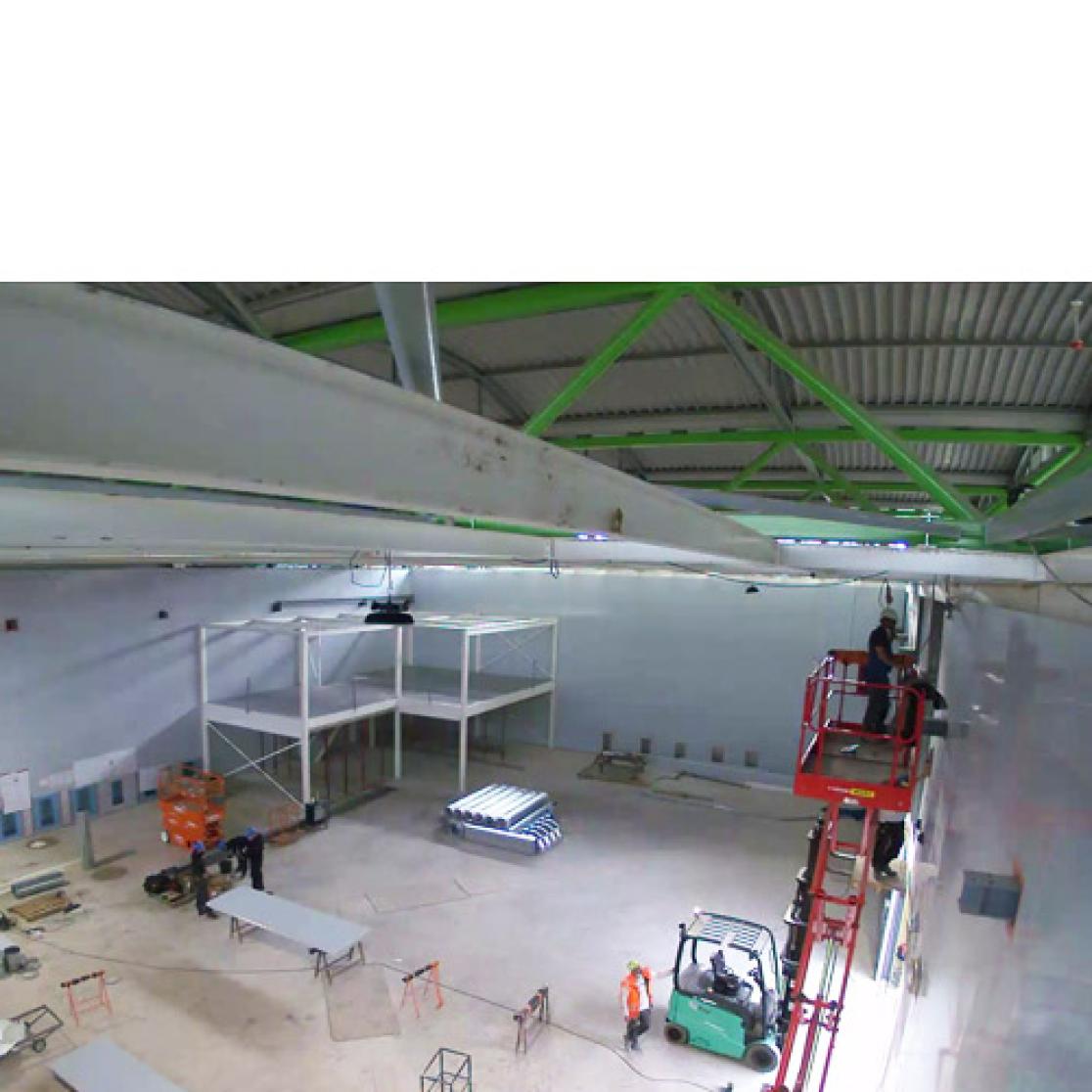 ET Pathfinder clean room