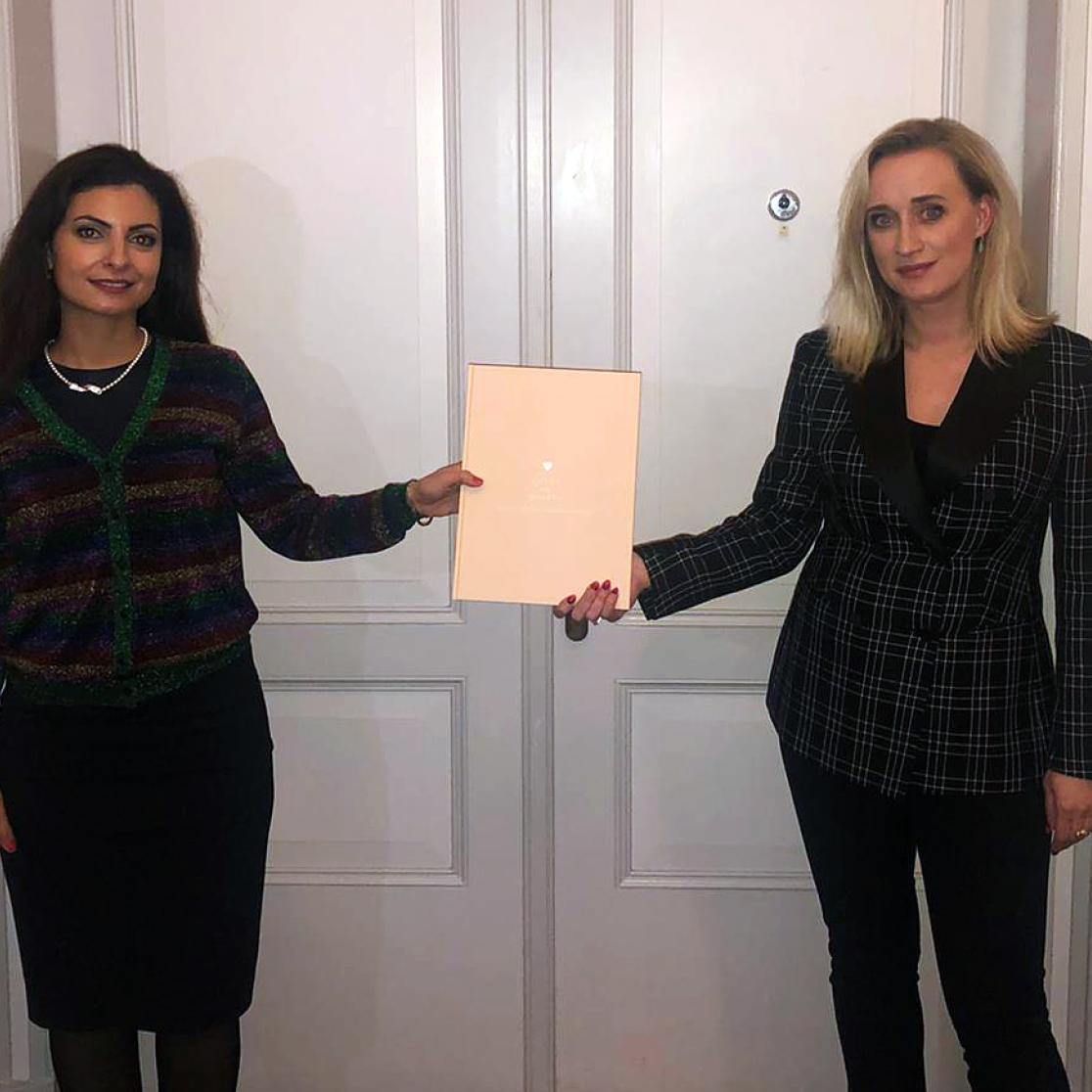 Chahinda Ghossein en Eva Jinek