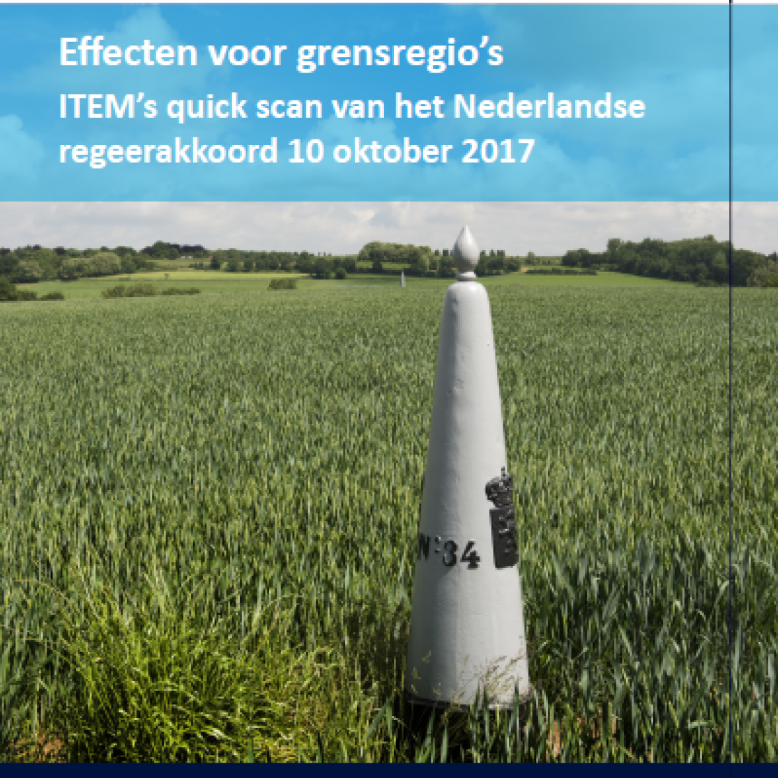 ITEM Quick scan Regeerakkoord NL 2017