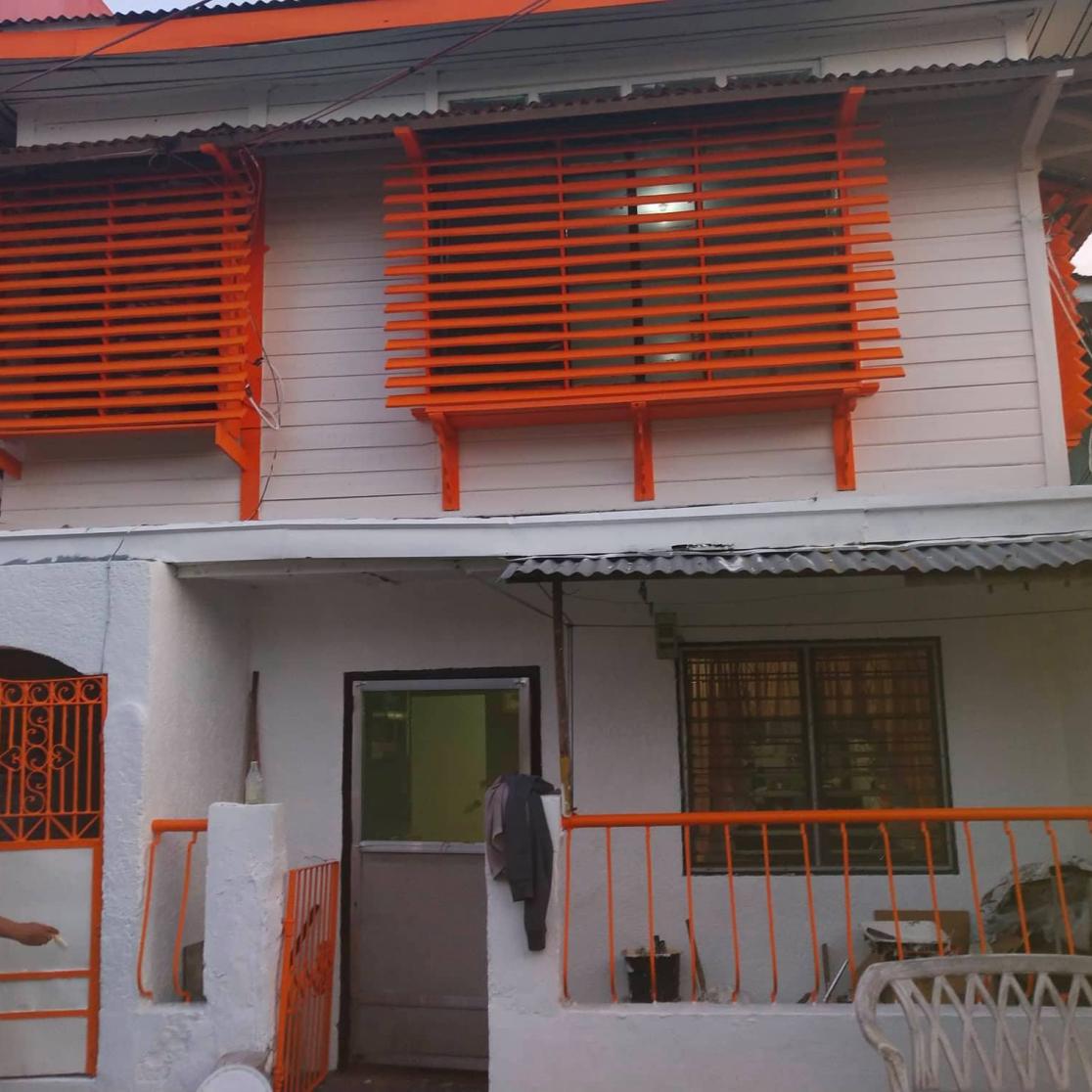A real house for her parents