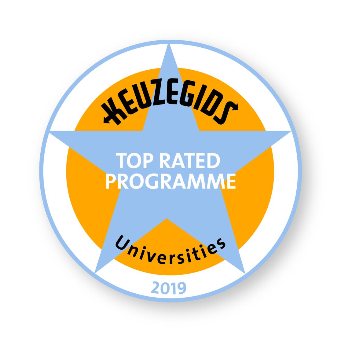 Keuzegids Top Rated Programme 2019