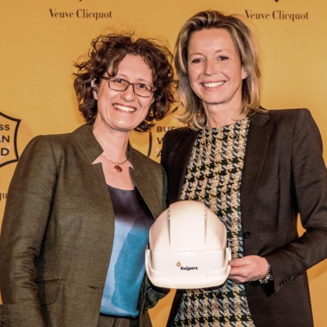 Aukje Juypers and Deputy PM Kasja Ollongren