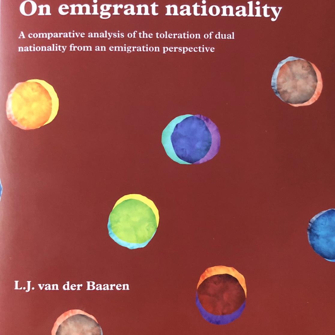 Law_Luuk van der Baaren on Emigrant Nationality_PhD defence