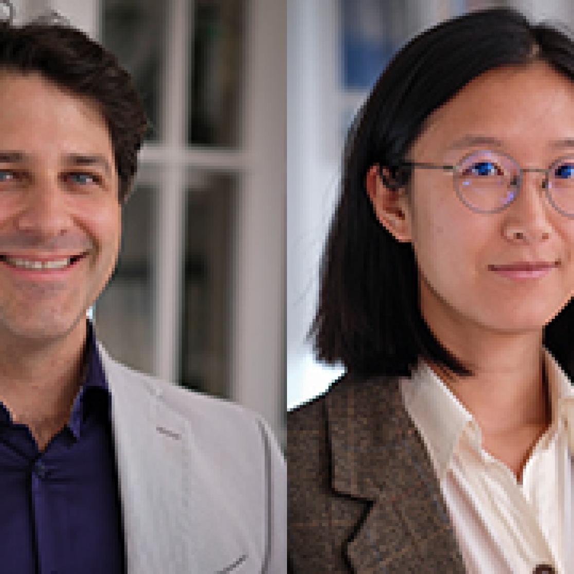 Adam Dixon and Imogen Liu