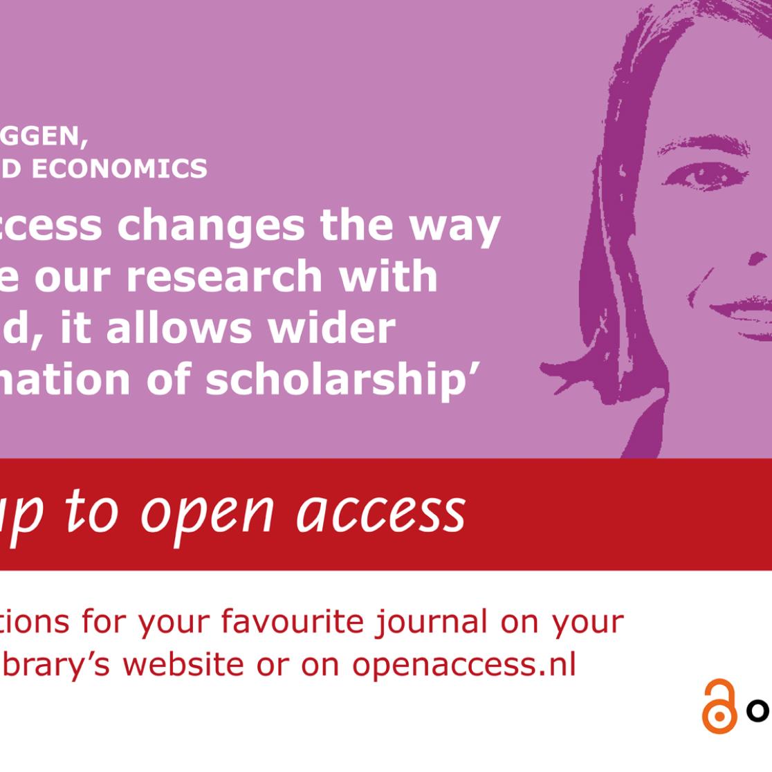 Lisa Brüggen open access campagne