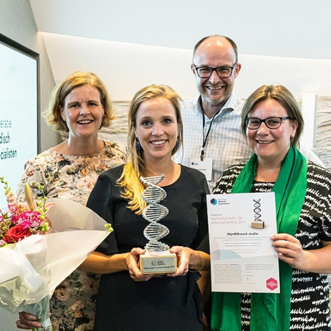 NUTRIM, Marieke Pierik, Science and Innovation award 2019, myIBDcoach