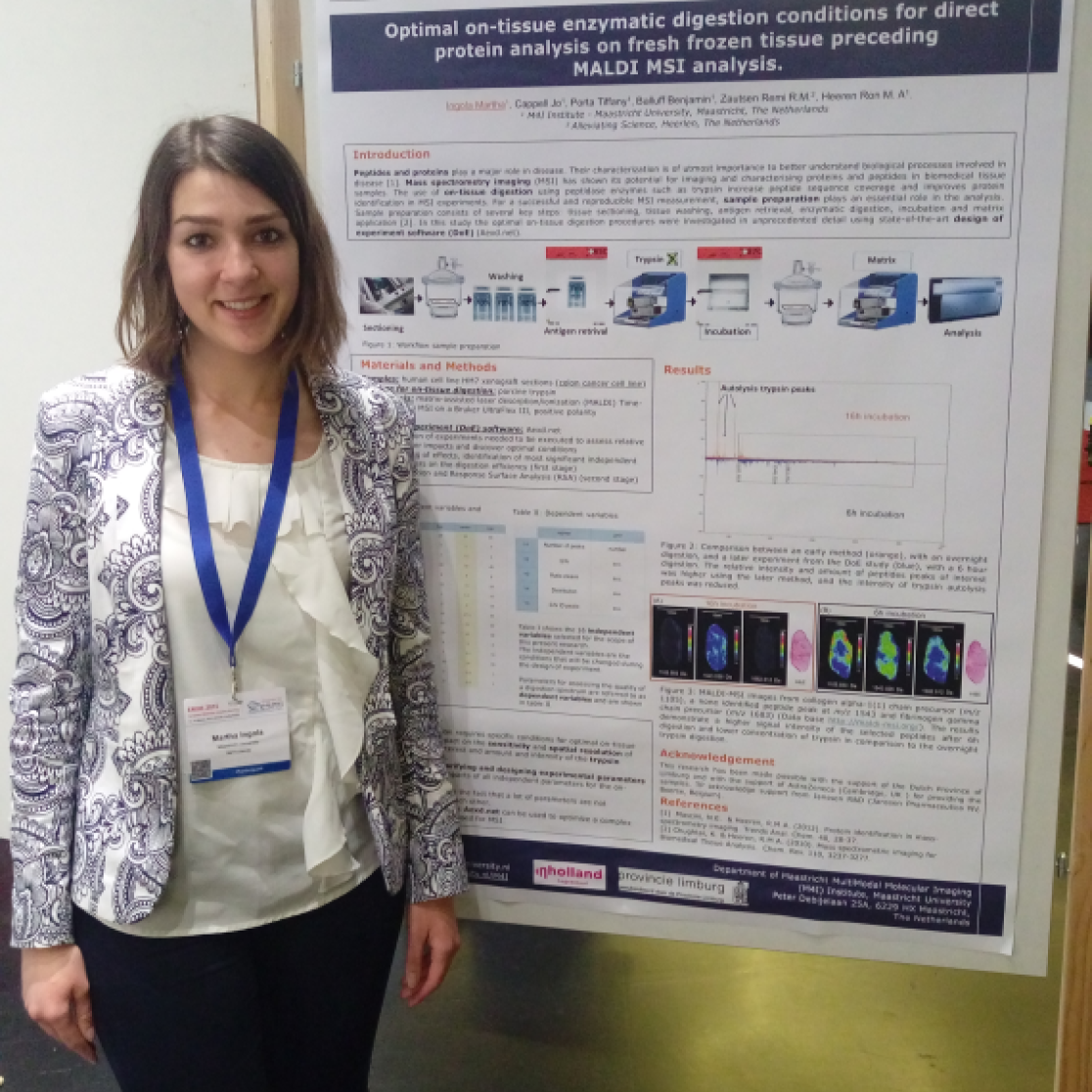 Poster prize for Martha Ingola