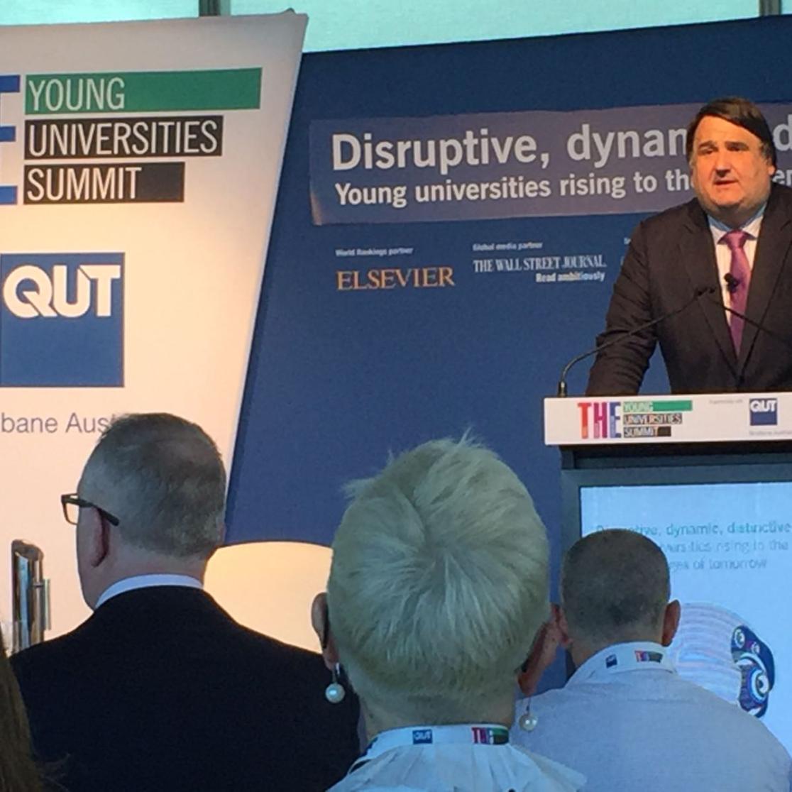 Martin Paul at the Young Universities Summit