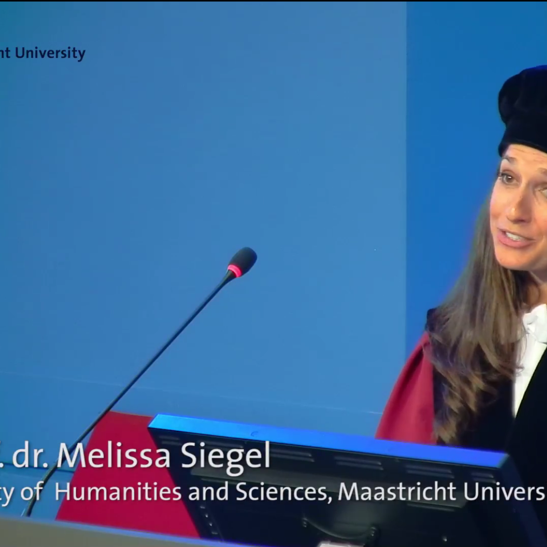 Melissa Siegel - Inaugural lecture - Migration studies - UNU-MERIT