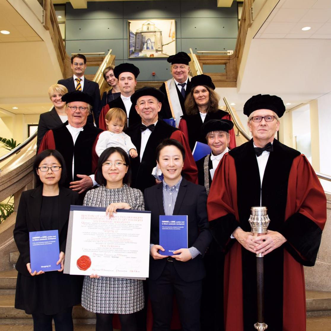 PhD defence Mengxing Lu