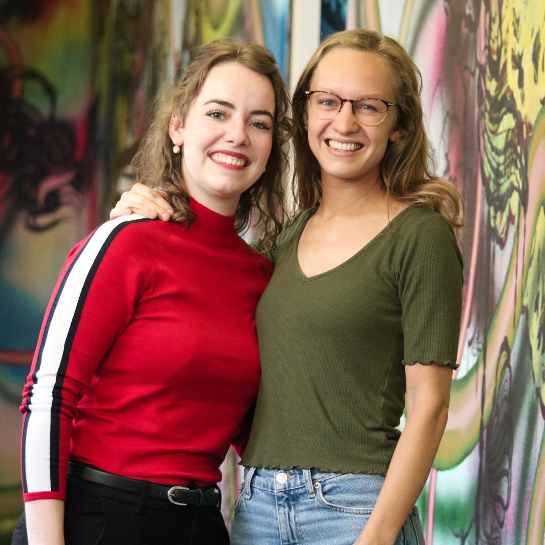 Romy and Eva are directors of the 'Mens achter de patiënt' organisation
