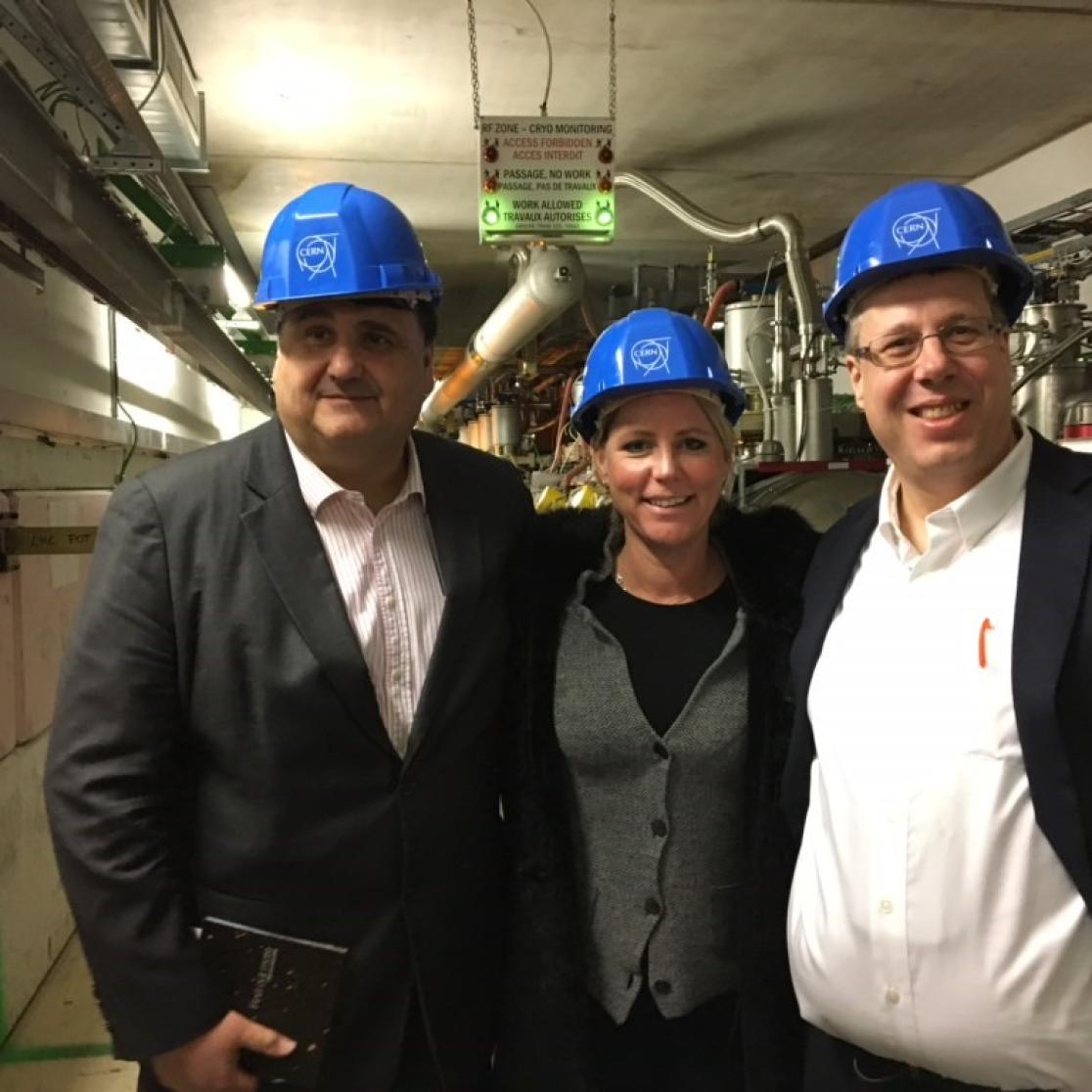 MSP - UM visits CERN