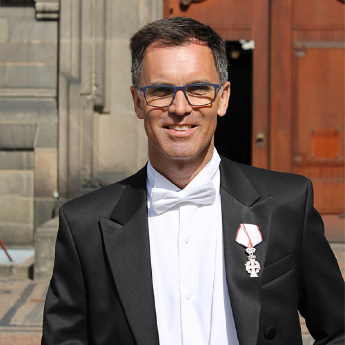 Peter Mollgaard knighted