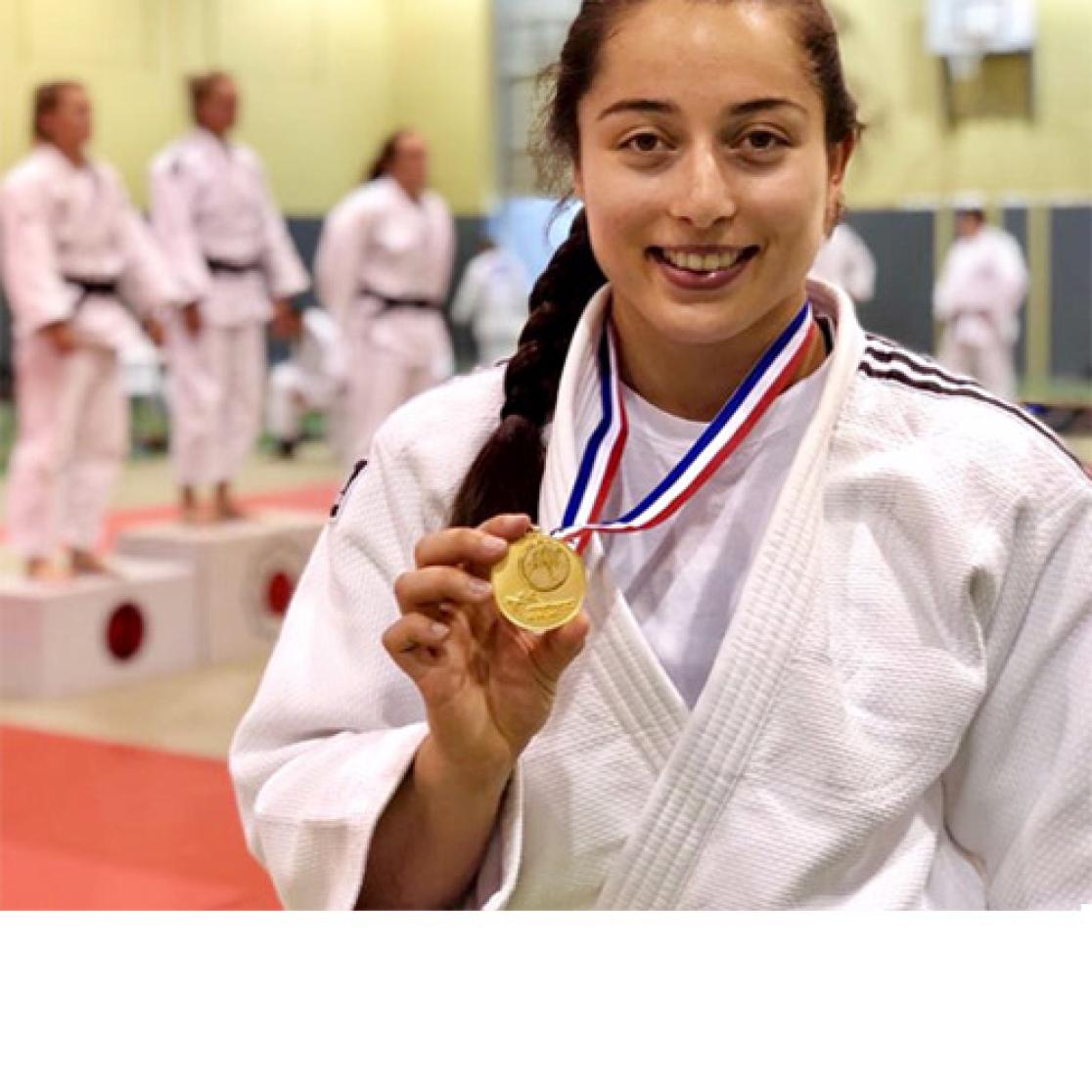 Gold medal for judoka Lisa Müllenberg