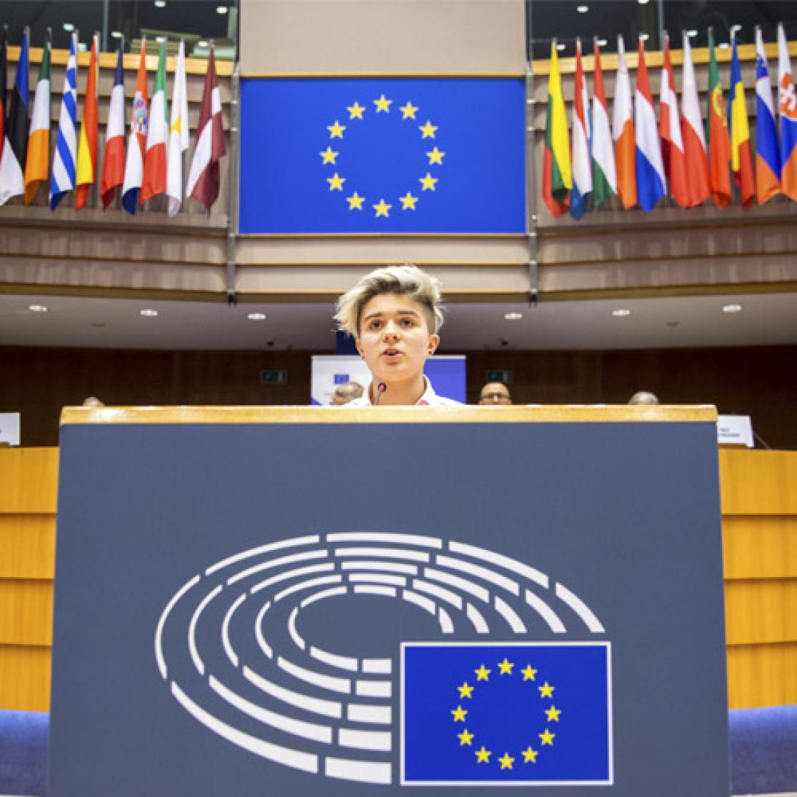 Standing in the shoes of member of the European parliament in Maastricht