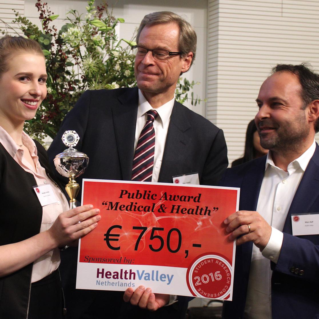 Student Research Conferende Audience Award Nouska Vranken