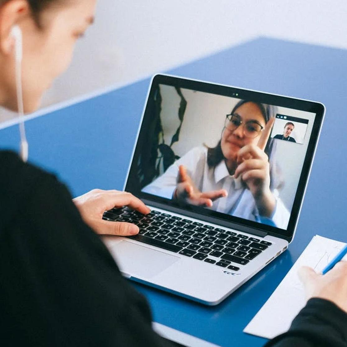Online recruitment meeting