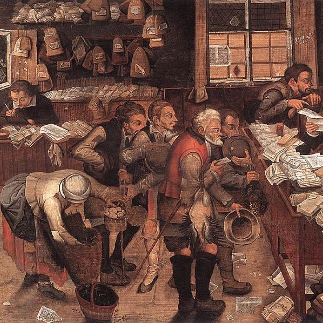 pieter brueghel_the_younger - village_lawyer