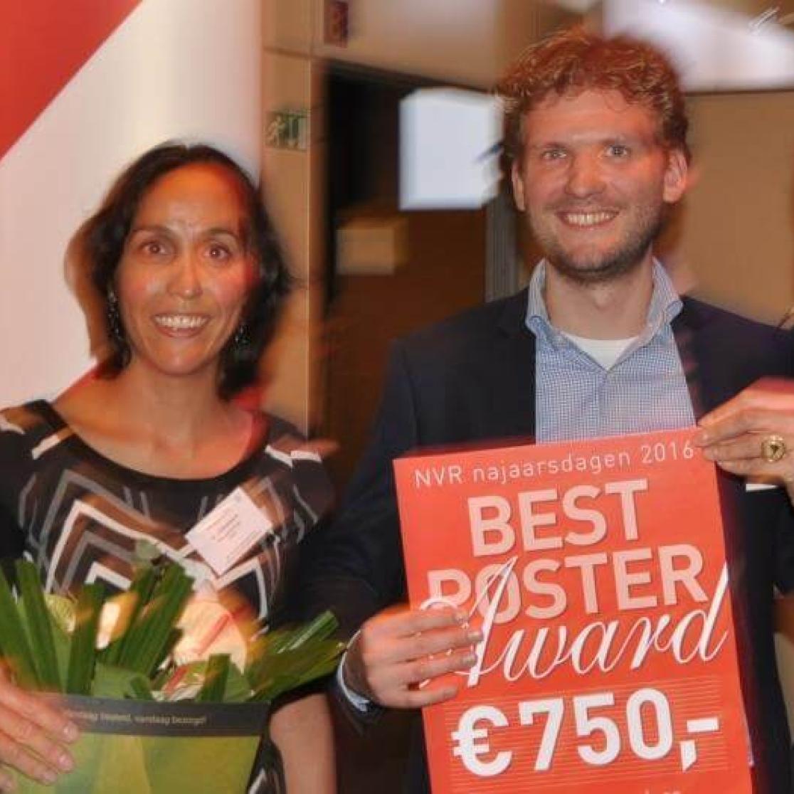 Poster Award for Casper Webers