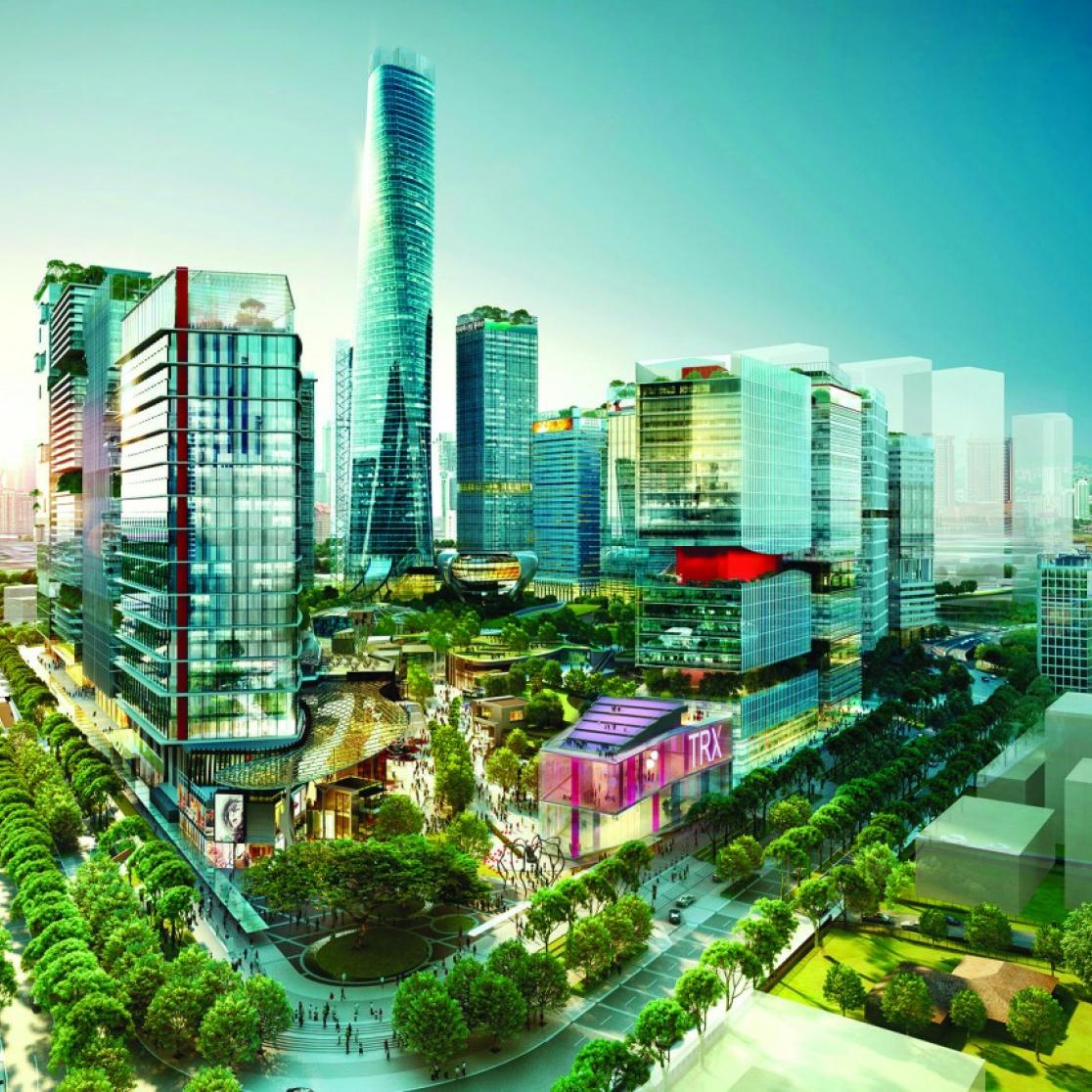 image of an imaginary new city