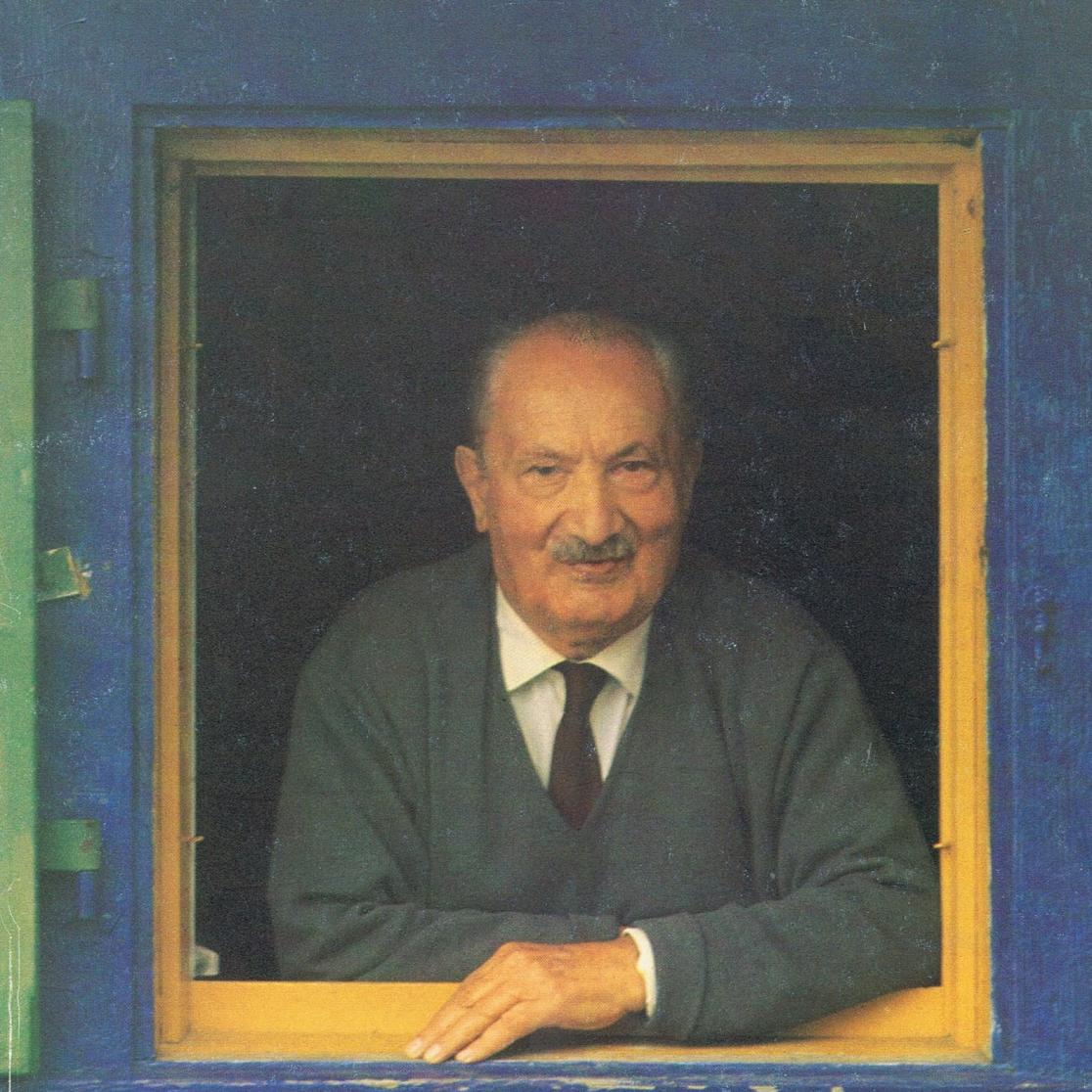 A picture of Heidegger.