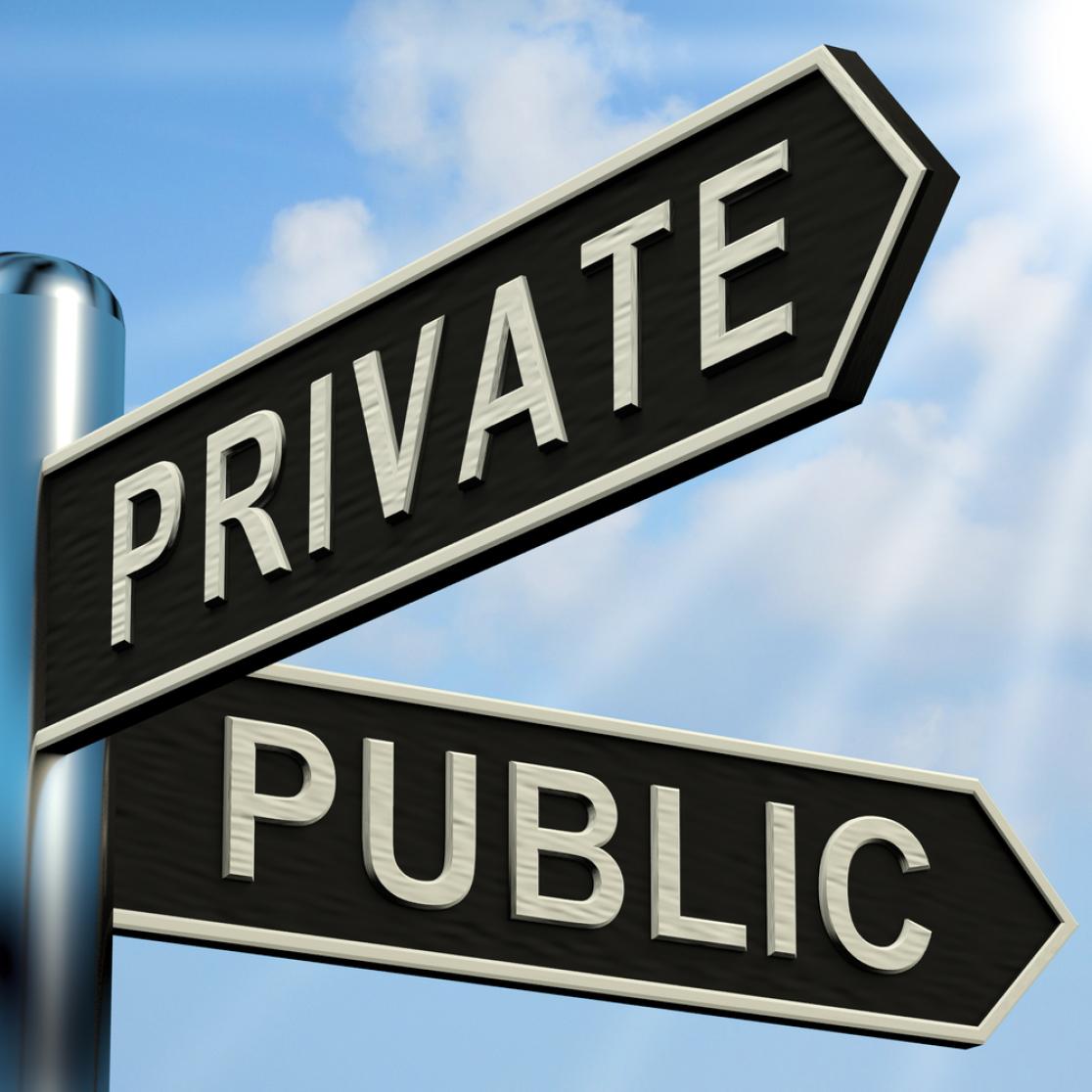 An image with private and public.