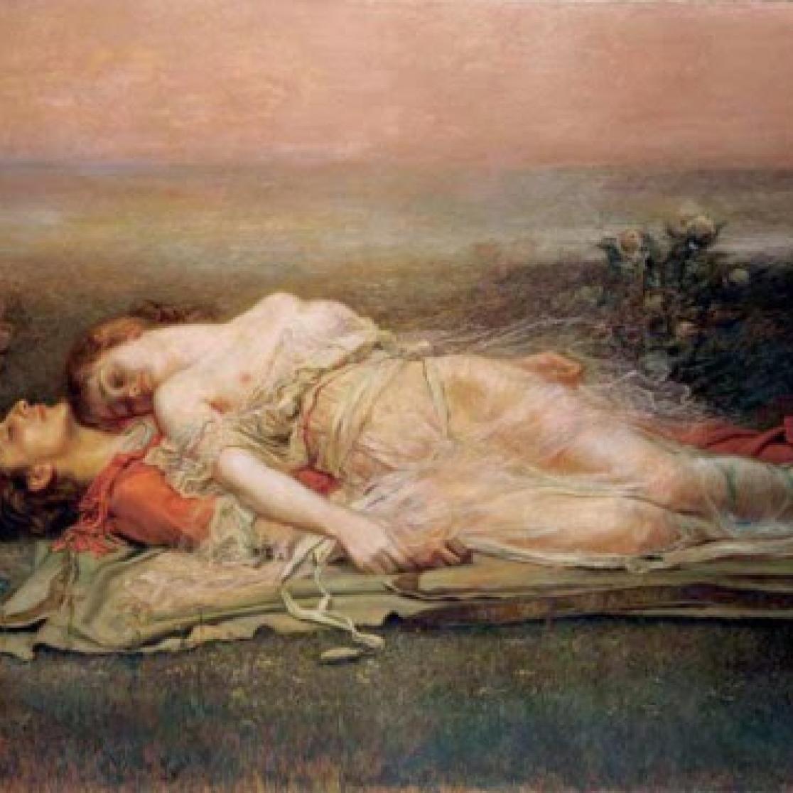 schilderij van de liefdesdood