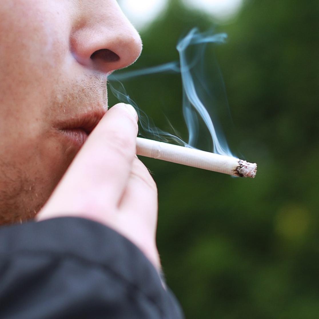 Man smoking