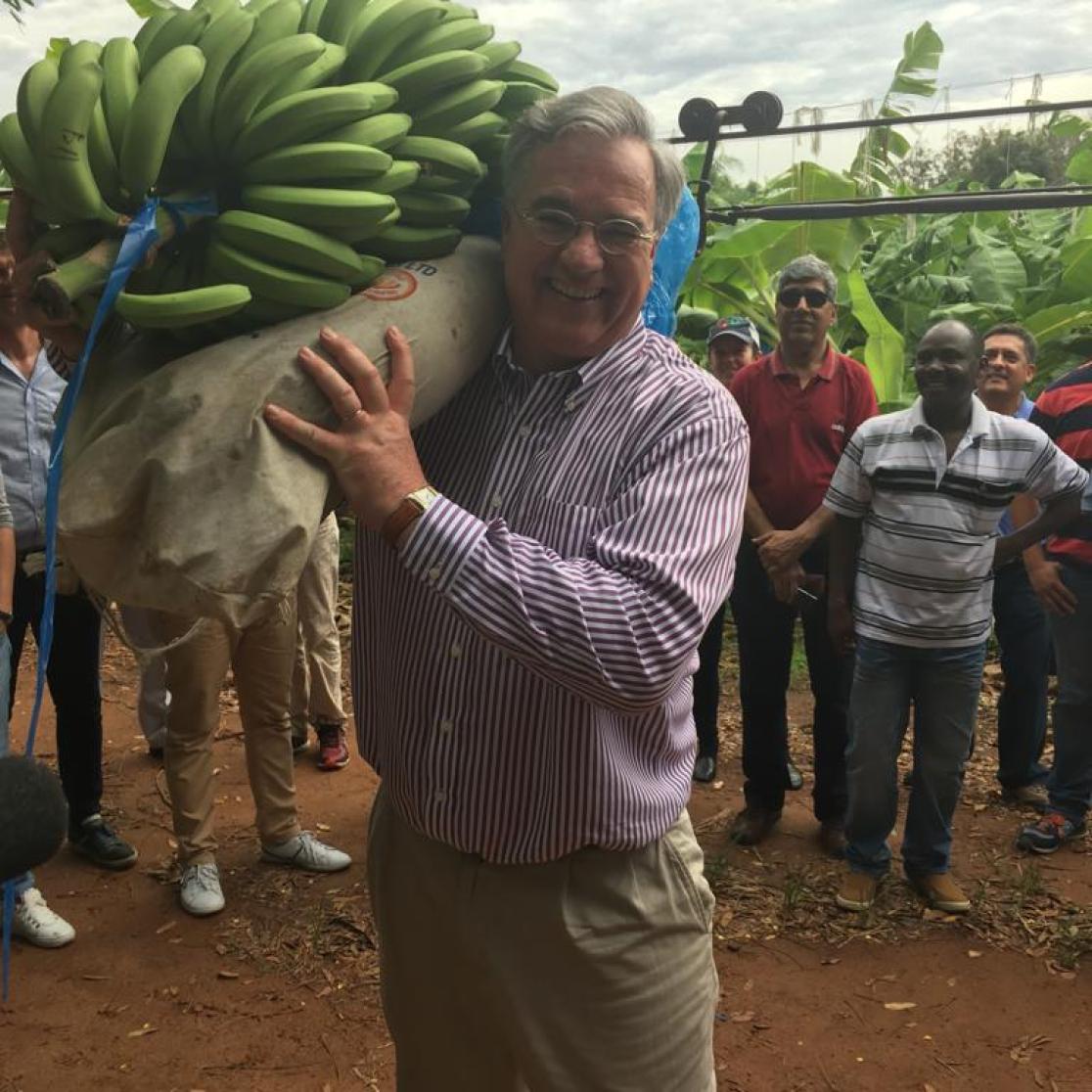 Ton in Ghana as former Chairman of the Supervisory Board of Solidaridad