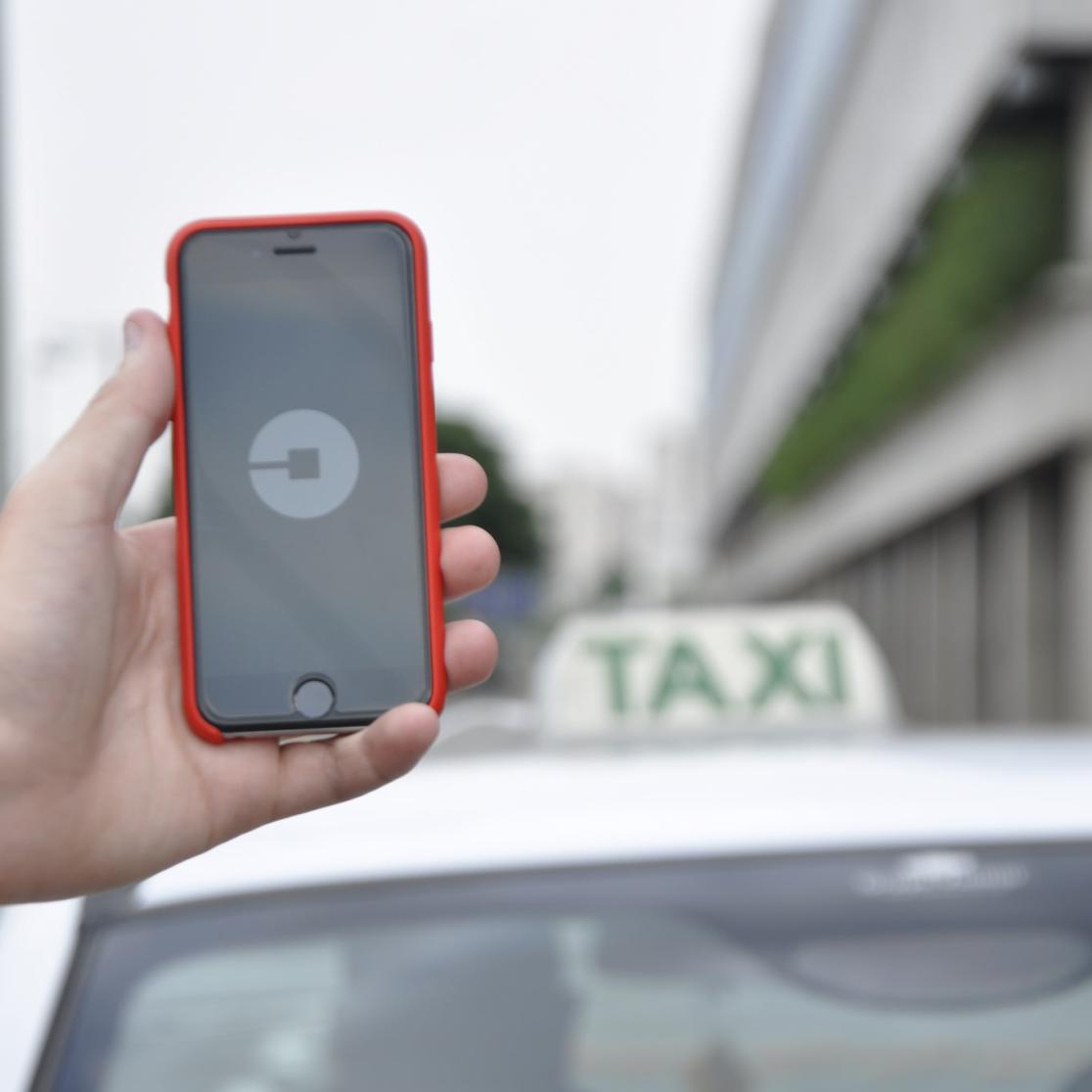 Uber taxi or is a platform