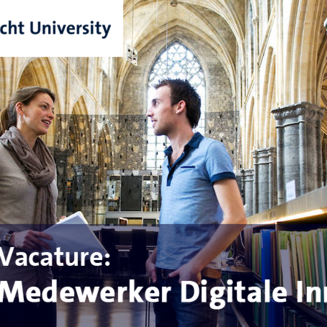 Vacature Medewerker Digitale Innovatie