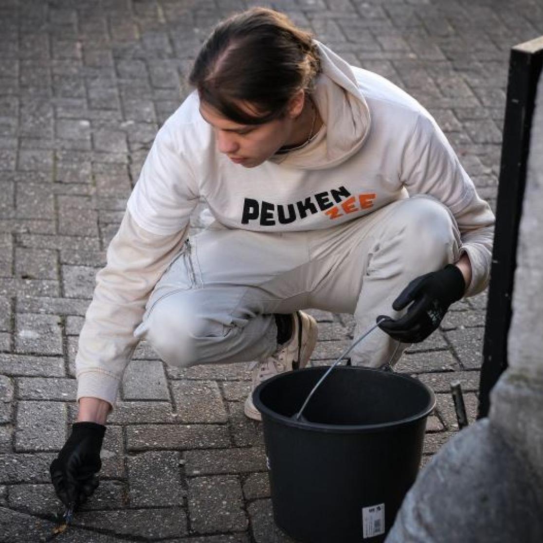 Afbeelding van Peukenzee in actie