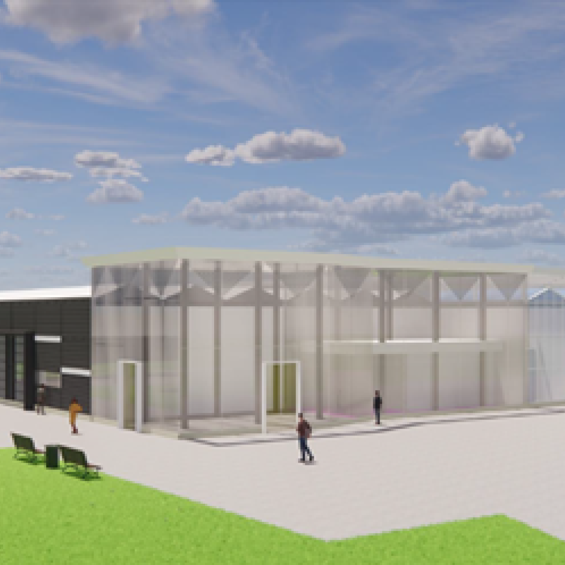 Maastricht University builds high-tech research greenhouse 