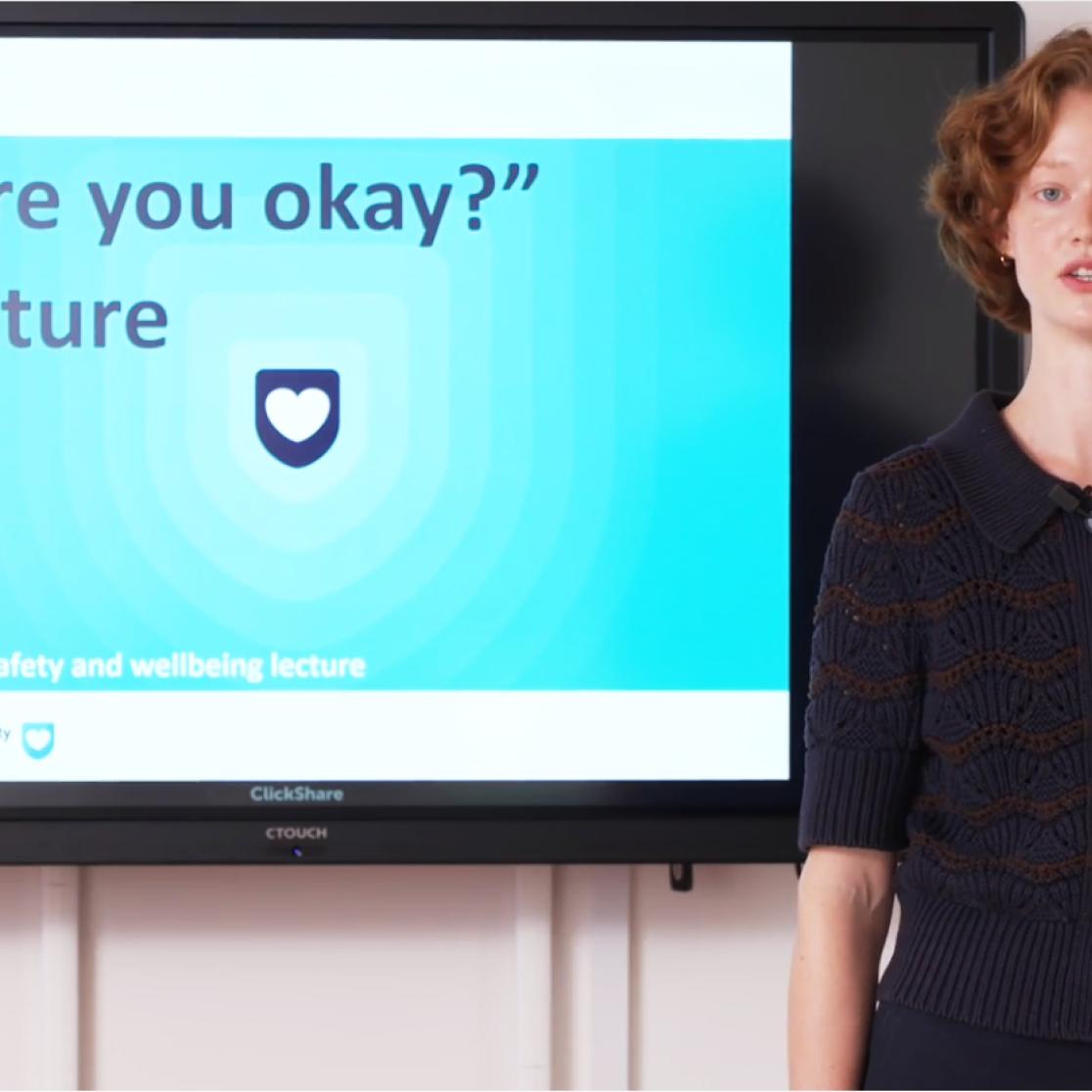Are you okay? lecture 