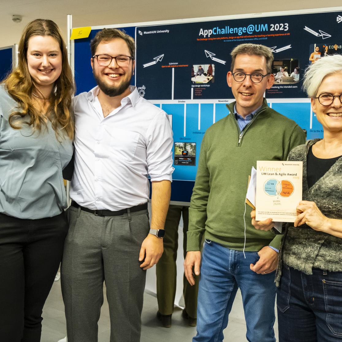 AppChallenge@UM 2023 wins Lean & Agile Award 2023