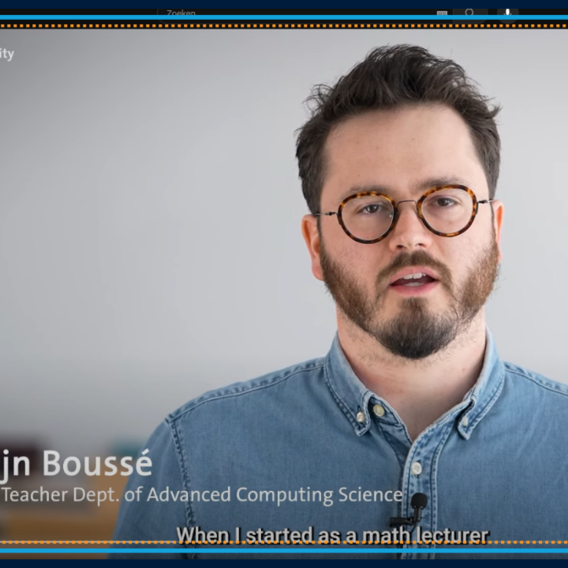 Education Innovation Grant Martijn Bousse