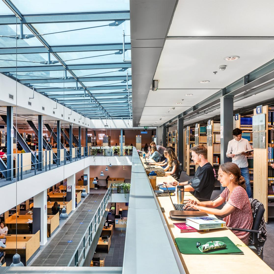 Photo from the topfloor of the University Library